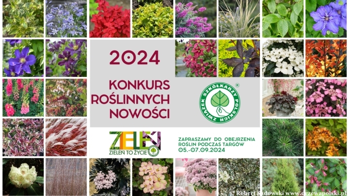 Konkurs roślinnych nowości 2024